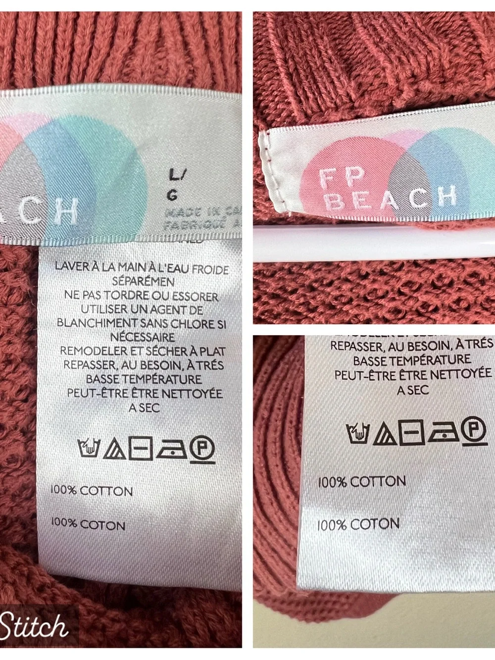 free people beach hailee cardi set in canyon sunset